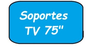 soporte de television de 75 pulgadas