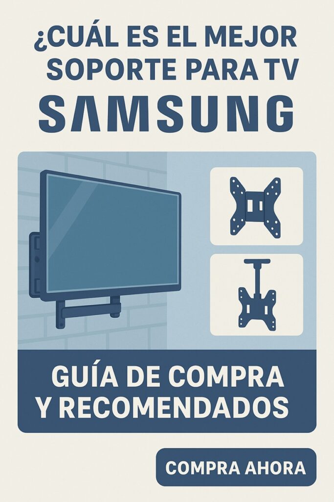 soportes de tv samsung