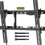 BONTEC Soporte TV Pared para Televisores de 17-86 Pulgadas de LED LCD Plasma, Soporte Pared TV Inclinable con Capacidad de hasta 75 kg, Máx VESA 600x400mm